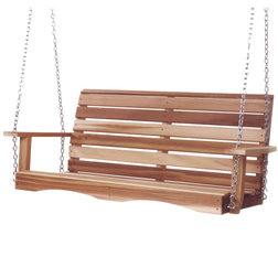Transitional Porch Swings by All Things Cedar Inc.