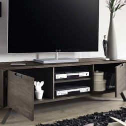 Modern Italian TV Stand Palma Wenge by LC Mobili - Entertainment Centers And Tv Stands