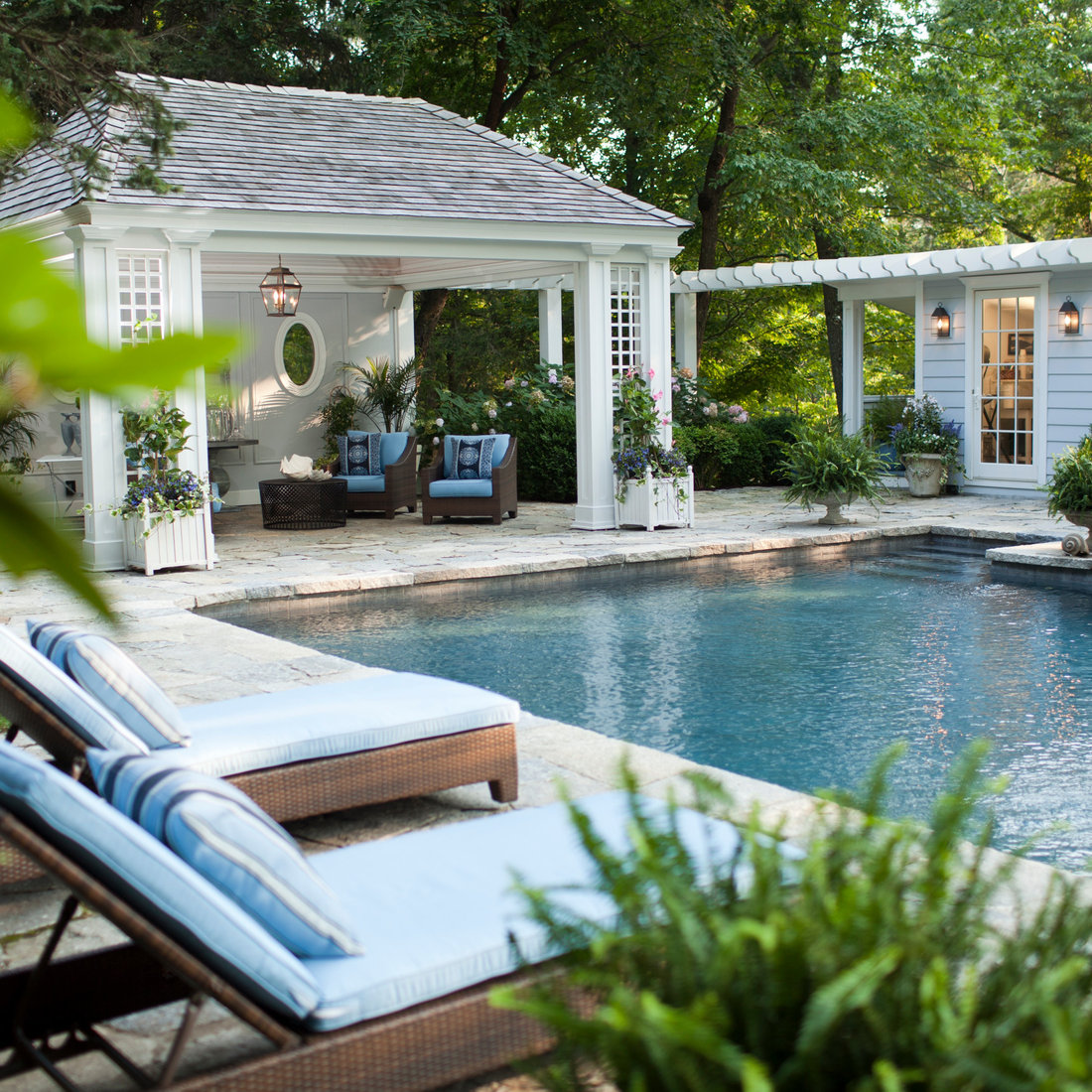Pool structures