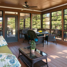 windowed back porch