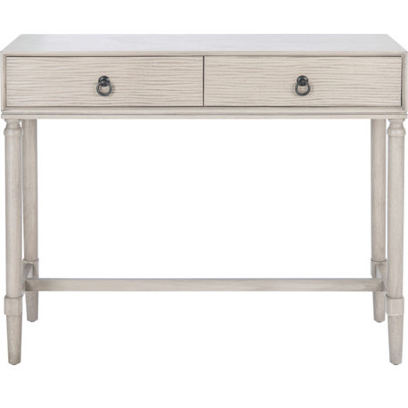 Aliyah 2 Drawers Console Table - Greige