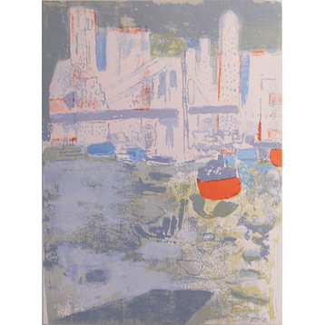 Paul Guiramand, Le Port De New York, 1964, Artwork