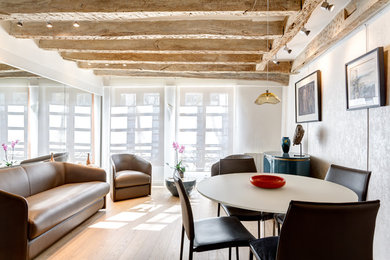Idée de décoration pour une salle à manger.