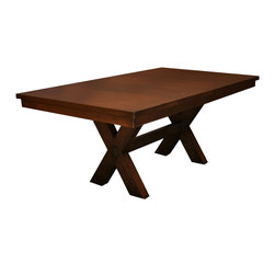 X leg Dining Table - Dining Tables