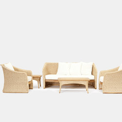 Wintons Teak Aston Living Set - Outdoor Lounge Sets