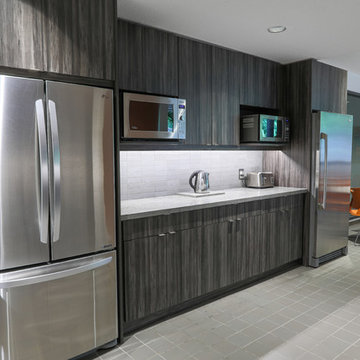 Edge Imaging kitchen, lunchroom & reception area