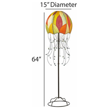 Jellyfish Floor Lamp, Multi