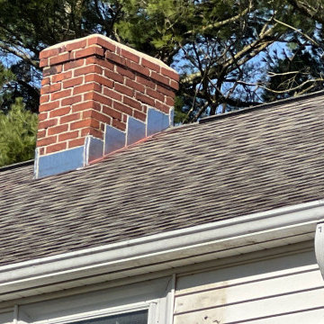Roof Replacement with both asphalt shingles and rolled asphalt (SA Mod Bit)
