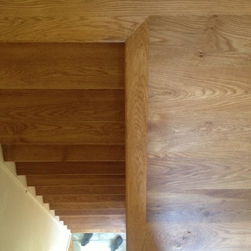 Montauk 7" Character Grade White Oak installed and finished with WOCA Natural