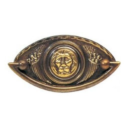 Oval Plate Handles - Cabinet And Drawer Handle Pulls