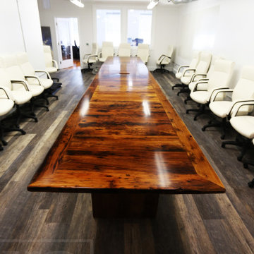 Boardroom Tables made from Reclaimed Wood
