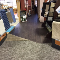 Showroom H2O LVT Installation - Vinyl Flooring