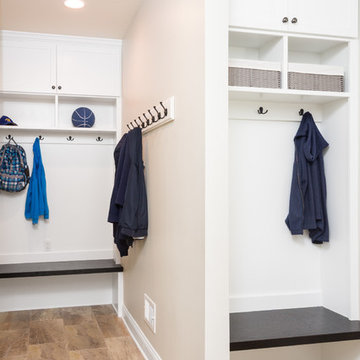 Modest Basement and Mudroom