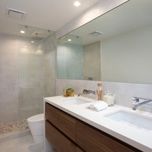 Raised Bath Mirror
