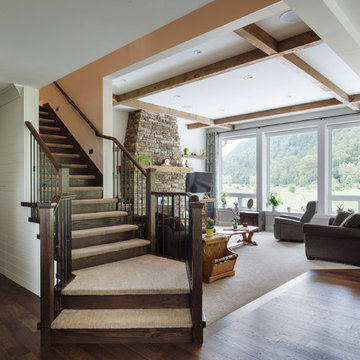 Classic Farmhouse with Rustic Details