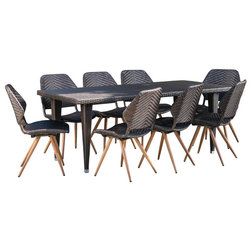 Tropical Outdoor Dining Sets by GDFStudio