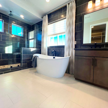 Modern Charcoal Bathroom