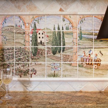 Tuscan theamed kitchen Remodel
