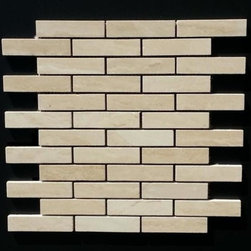 Authentic Durango Veracruz&trade; Vein Cut Ladrillo Mosaic Meshmount&trade; - Mosaic Tile