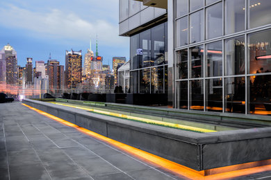 Home design - contemporary home design idea in New York