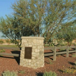 8 Foot 2 Rail Precast Concrete Corner Fence - Home Fencing And Gates