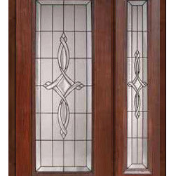 Prehung Home Side light Door 80 Fiberglass Marsais Full Lite Glass - Front Doors