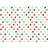 SheetWorld Fitted Crib / Toddler Sheet - Primary Colorful Polka Dots Woven