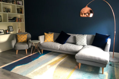 Surbiton Scandinavian Style Living Room