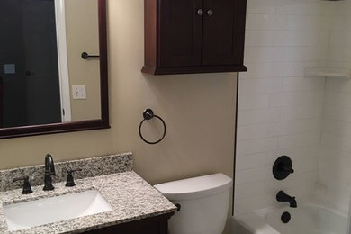 Example of an arts and crafts home design design in Charlotte
