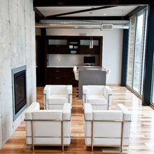 Fireplace wall