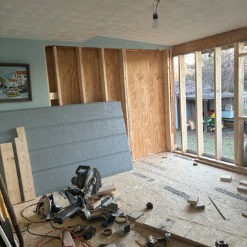 Sunroom to Office Remodel