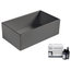 Austen Farmhouse Fireclay 30" Single Bowl Kitchen Sink, Block Party Matte Gray