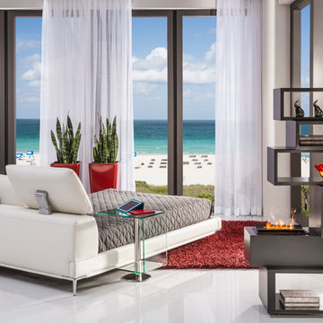 Ella White Queen Platform Bed