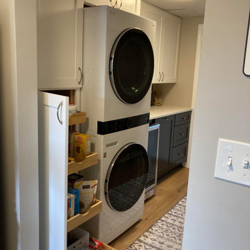 Transitional Kitchen and Laundry Room Remodel