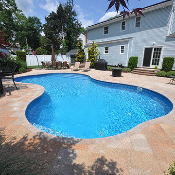 Granite Pool Patio & Coping Supplied & Installed By Gappsi