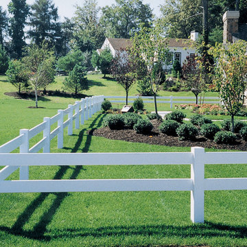 Vinyl Post and Rail
