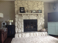 Lava Rock Fireplace What To Do
