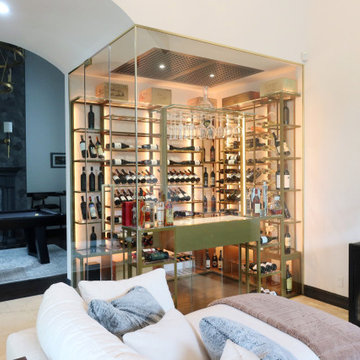 LED-Lit Wine Room Glow - Parkland, FL
