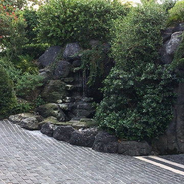 Aisian Inspired Waterfall garden