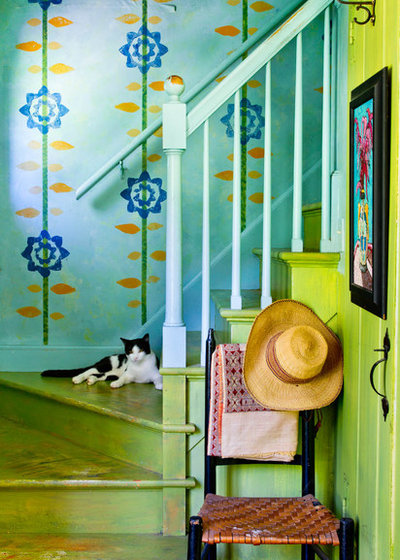 Farmhouse Staircase by Rikki Snyder