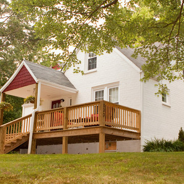 Before & After-1940 Personal Residence Remodel Inside & Out