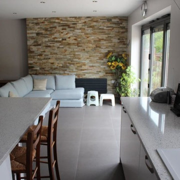 Stunning German Kitchen in Hatch End, London by Kudos Interior Designs