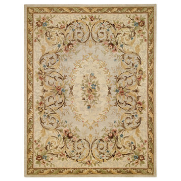 Evelyn Hand-Tufted Rectangle Rug, Beige, 4'x6'