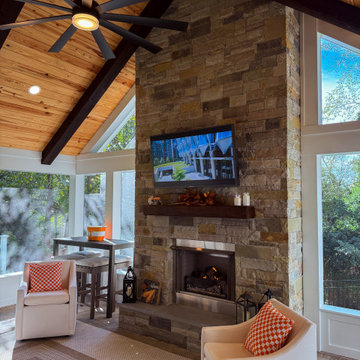 Vaulted Timber Ceiling