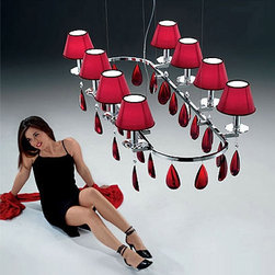 Eloro S Pendant Lamp By De Majo Lighting - Pendant Lighting