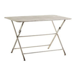 ANTIQUED FOLDING TABLE - Folding Tables