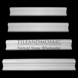 Bianco Dolomiti Marble Italian White Dolomite Ogee 1 Chairrail Molding Polished - Products