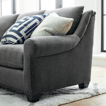 American Casual Ellery Large L-Shaped Sectional by Bassett