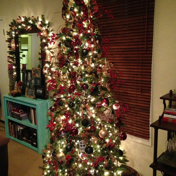 Slim 7.5' Tree in a Small Space