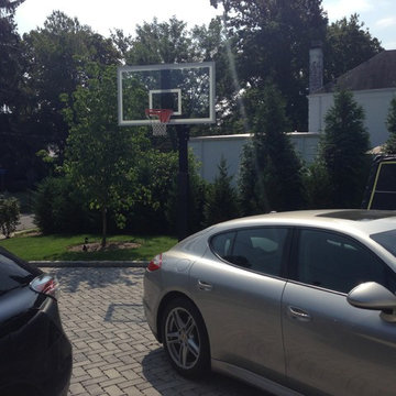 Victor L's Hercules Platinum Basketball System on a 30x24 in Larchmont, NY